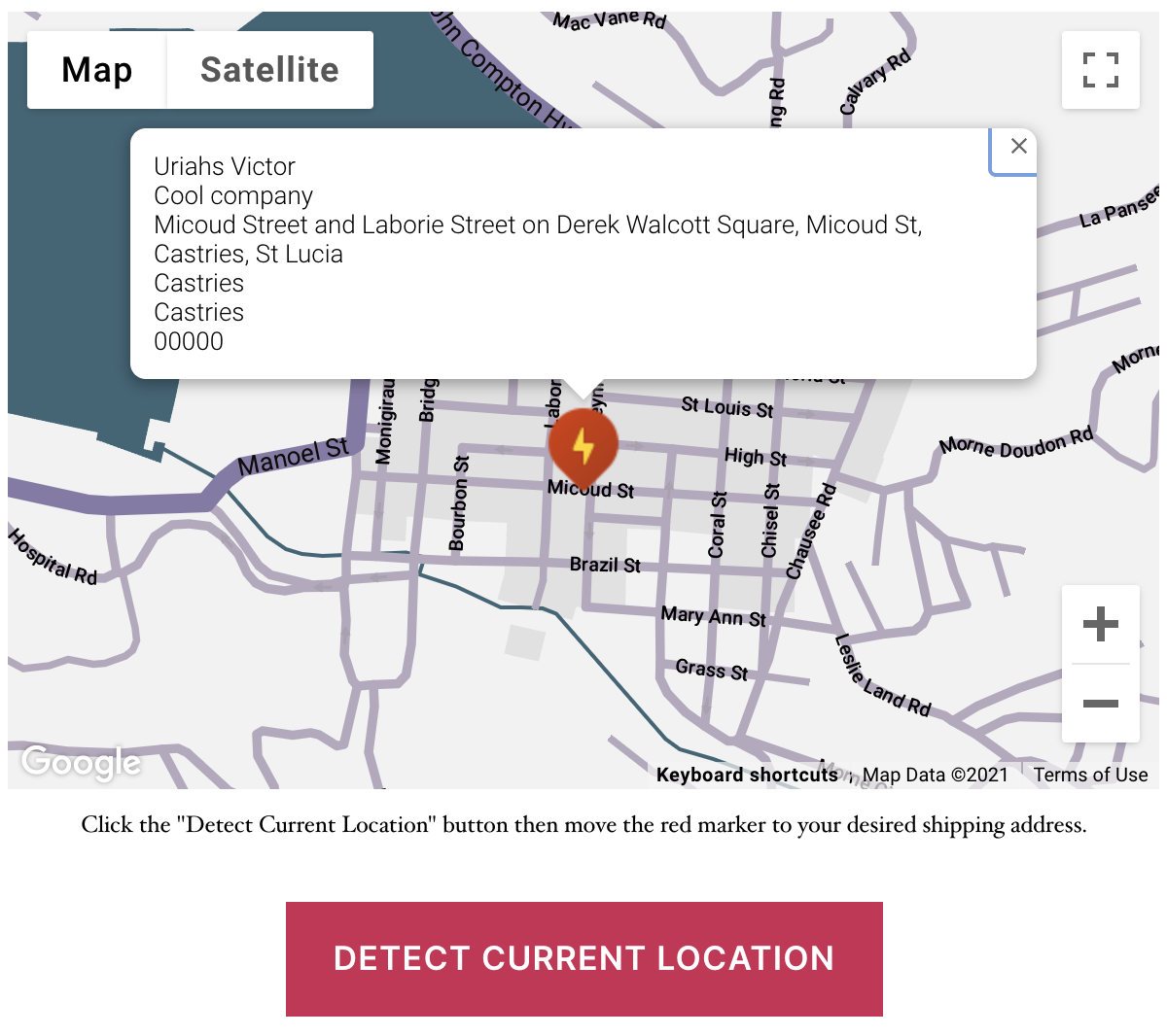Map Visibility Rules Dashboard