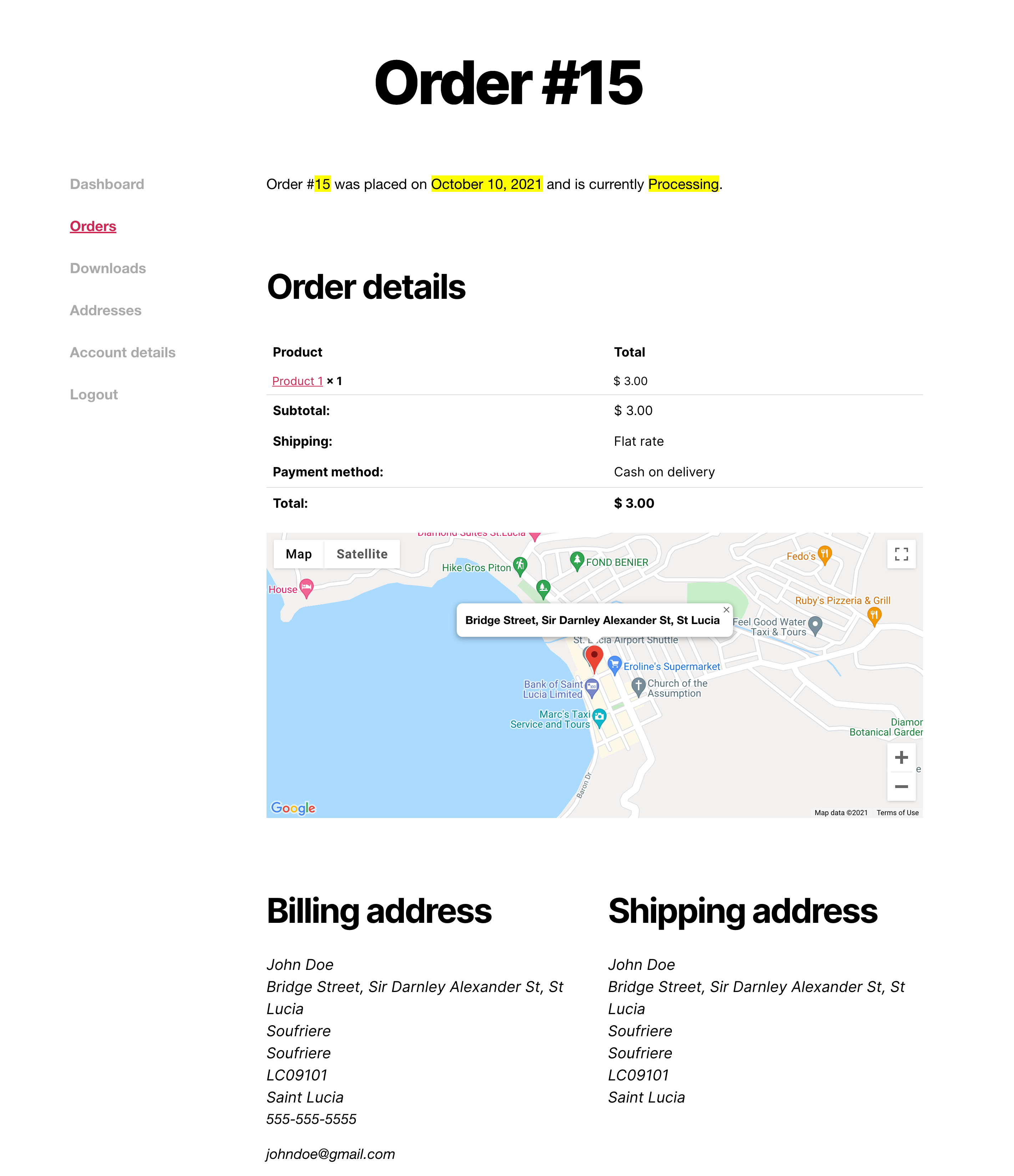 Shipping Cost by Store Distance (PRO)