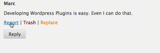 The plugin in action.
