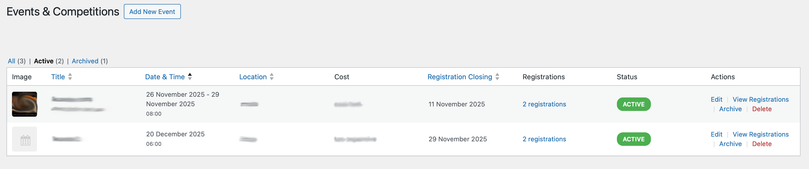 Attendance Tracking - Quick attendance recording interface
