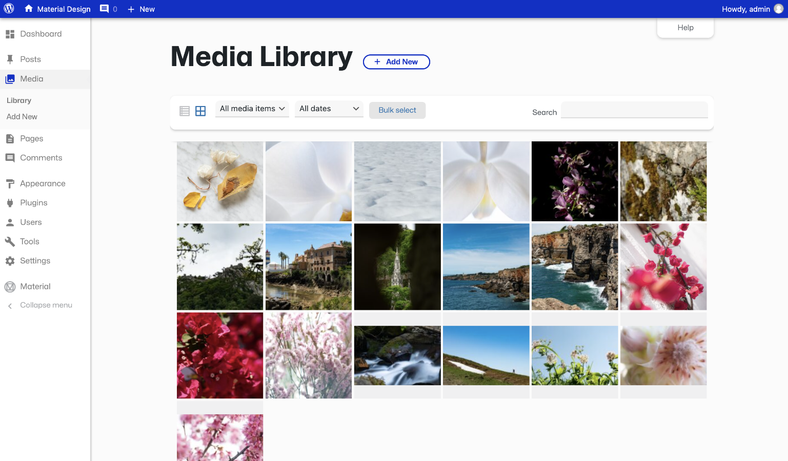 Media Library (Light)