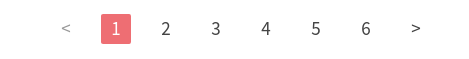 Pagination component.
