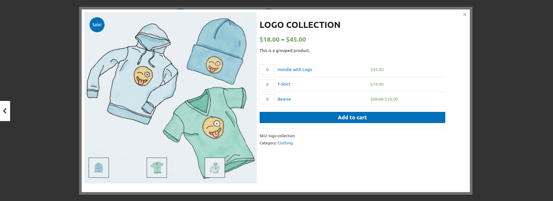 Quick View Popup on frontend