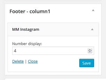 Settings number Display photos easily