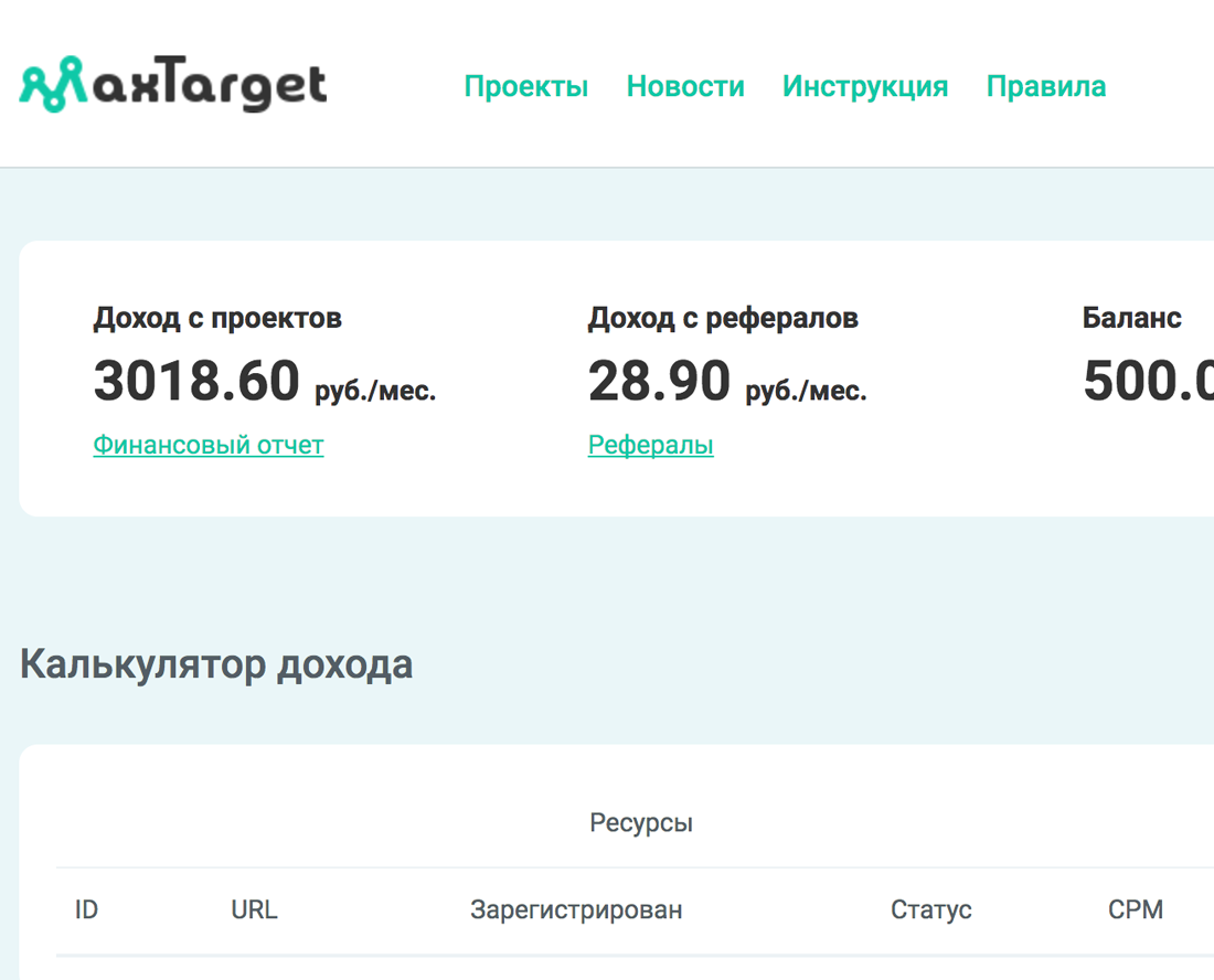 Плагин MaxTarget