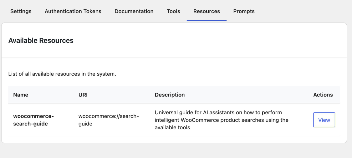 Real-time connection testing interface