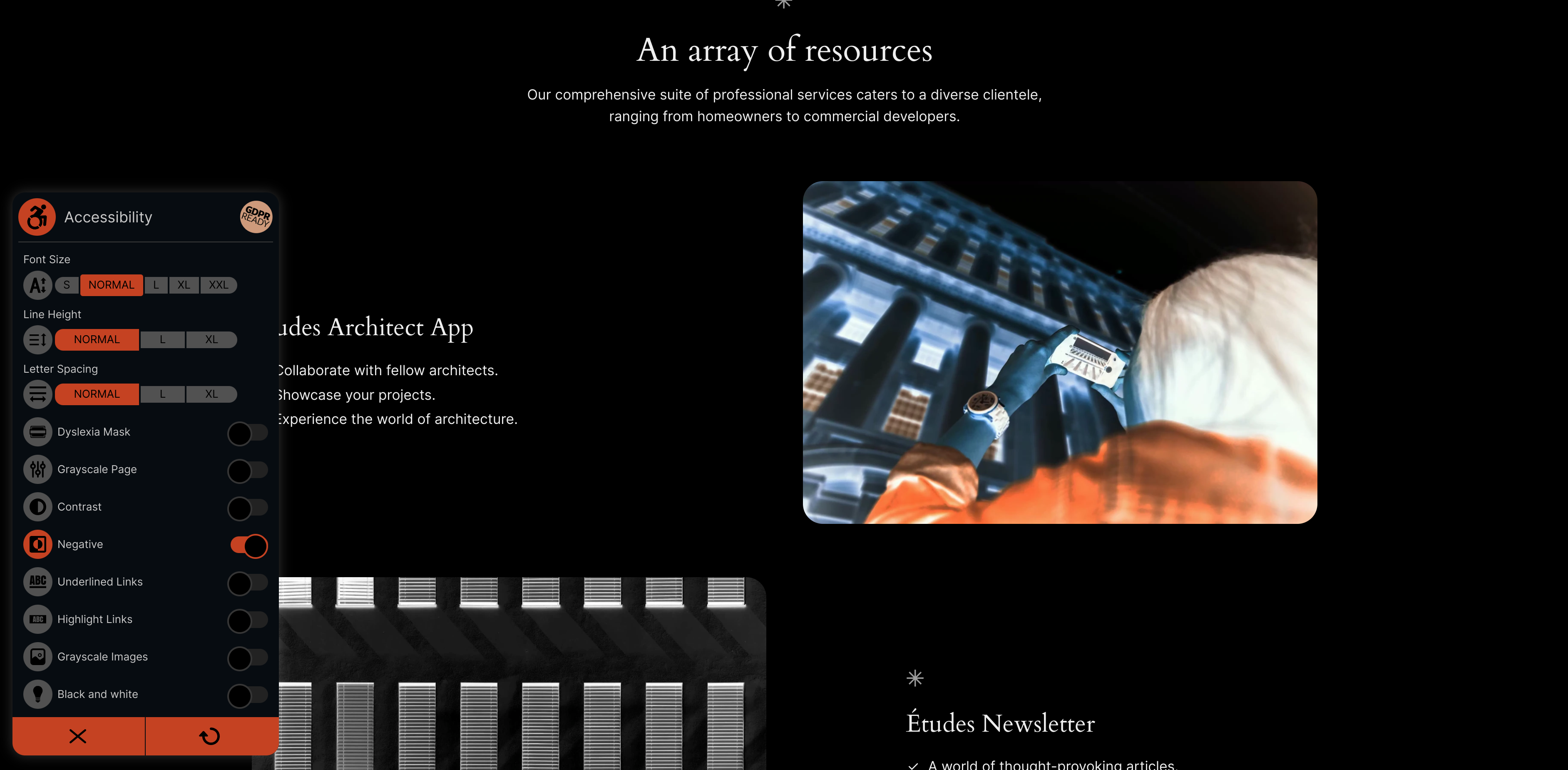 [screenshot-6.png] Positionable by User: Enabling this option allows users to freely move the accessibility plugin around the page on desktop devices.