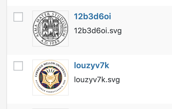 What filenames look like after renaming.