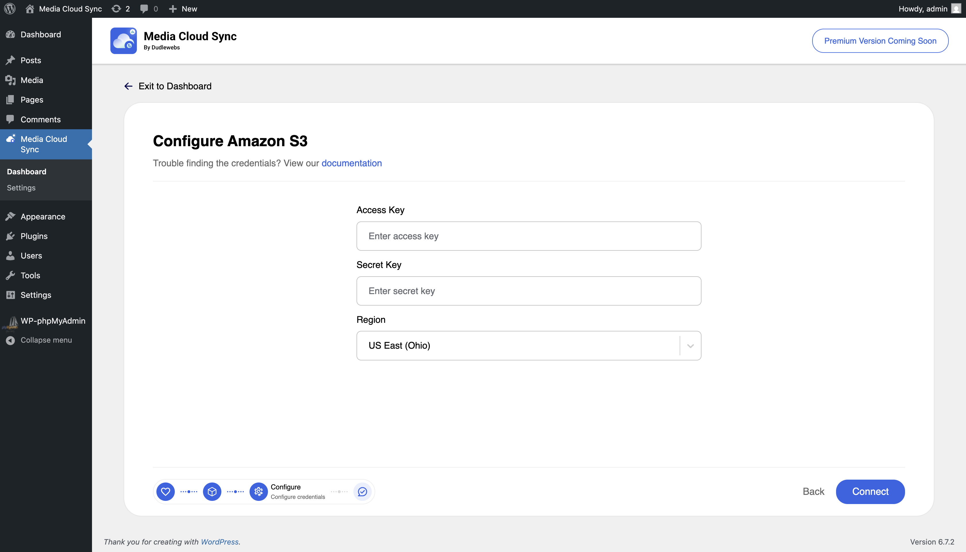 Enable additional security configurations.