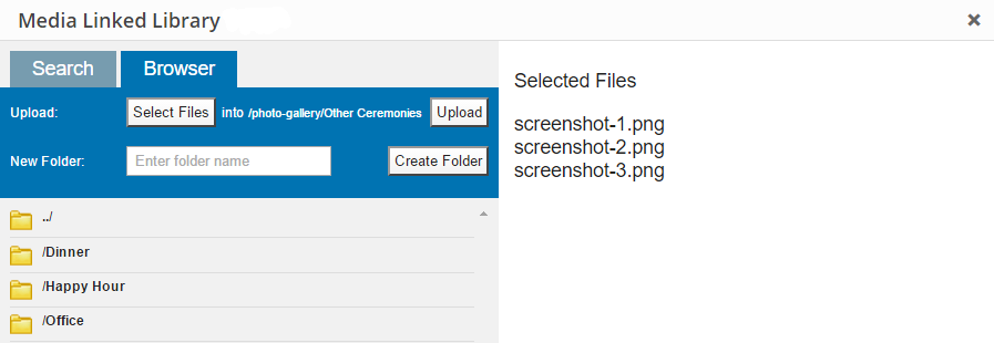 Upload Browser