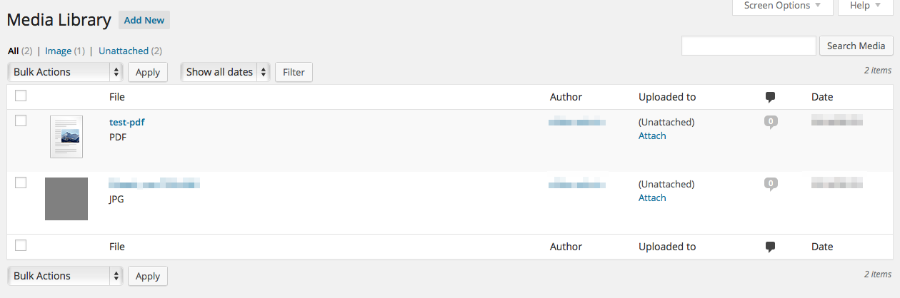Without the plugin active