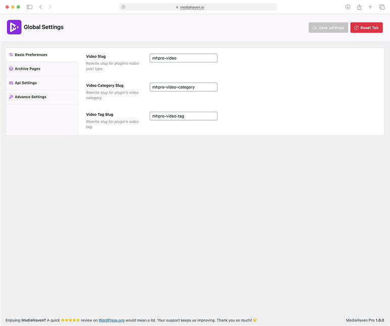 YouTube Video Gallery With Thumbnail.