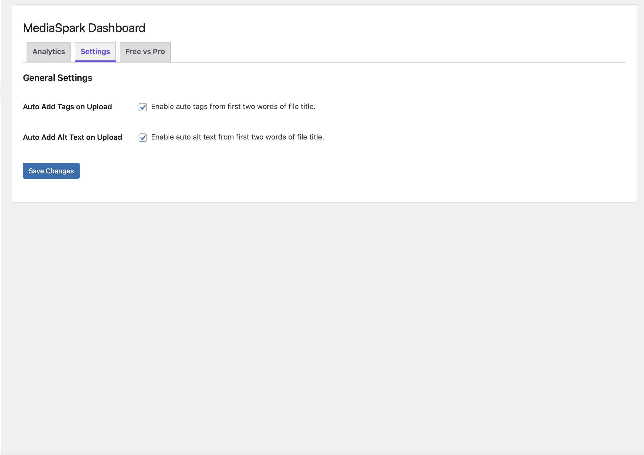 **Bulk Edit Images**: Assign tags, alt text, or folders to 50+ items in list mode (Pro for grid).