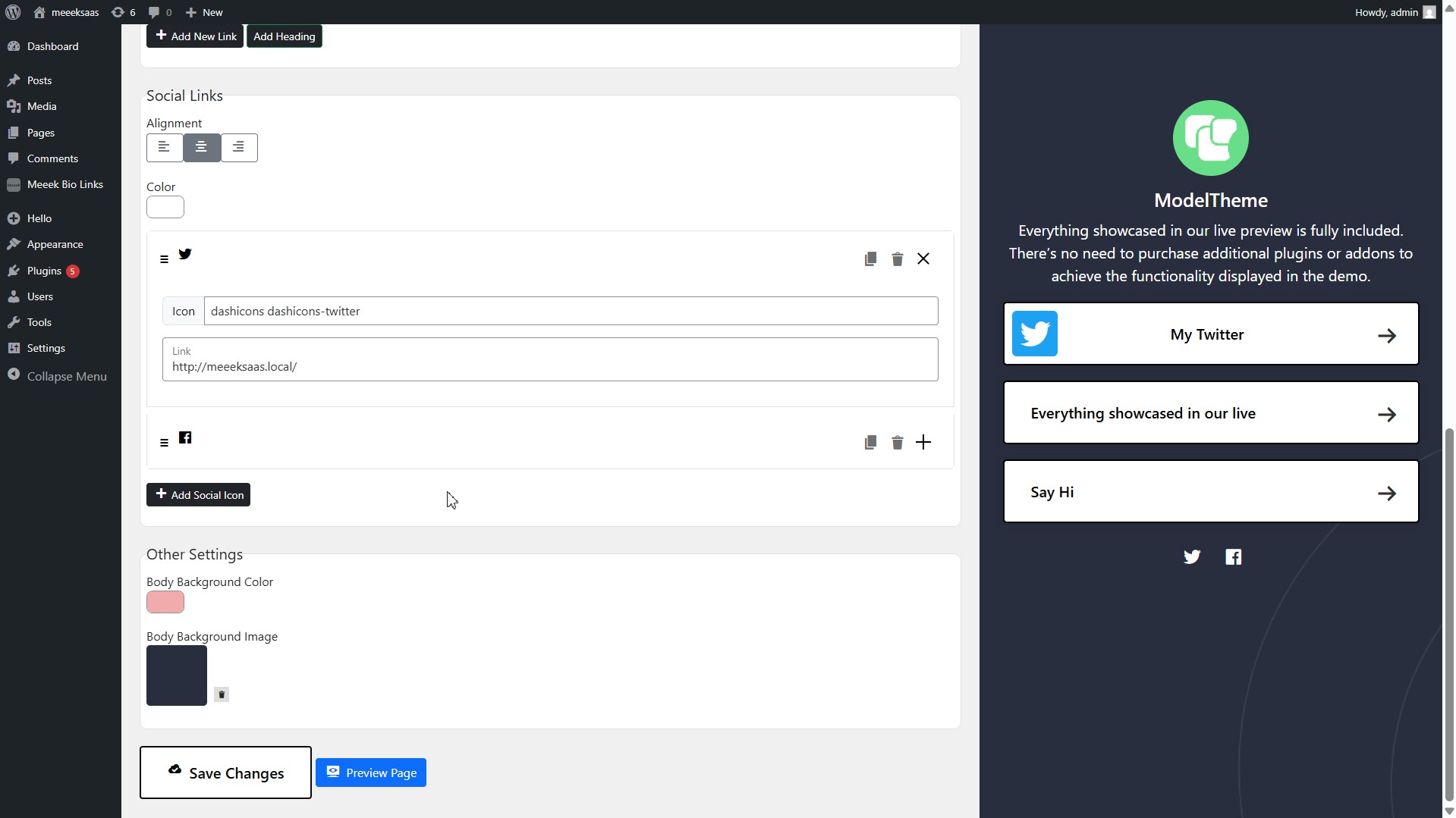 Creating a link-in-bio page 3