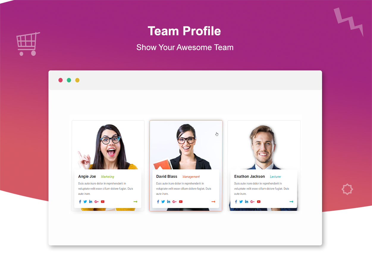 Show your awesome Team