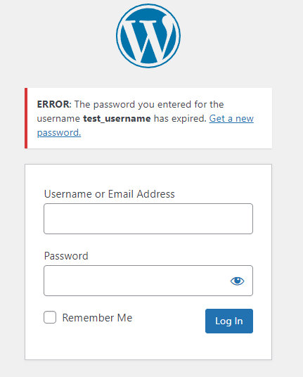It is very easy for a user to know what their password should include or not because the policies which are not met when setting a new password are highlighted in red.