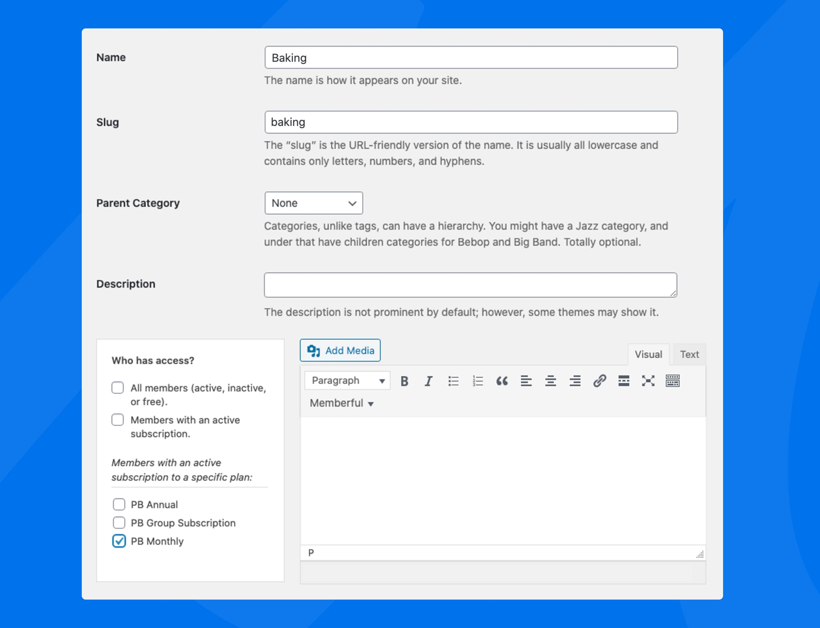 Bulk restrict access to content