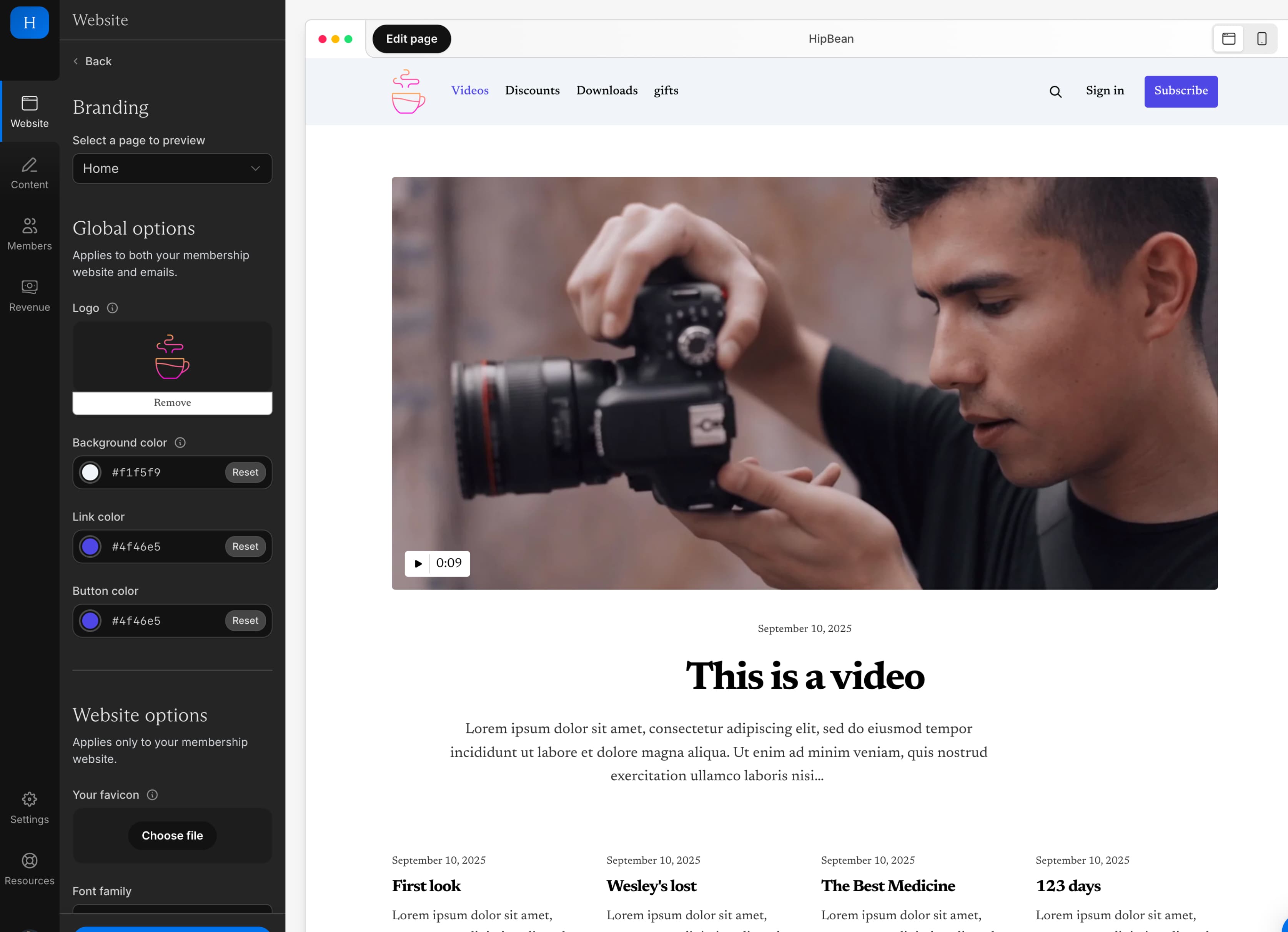 Copy plan purchase links