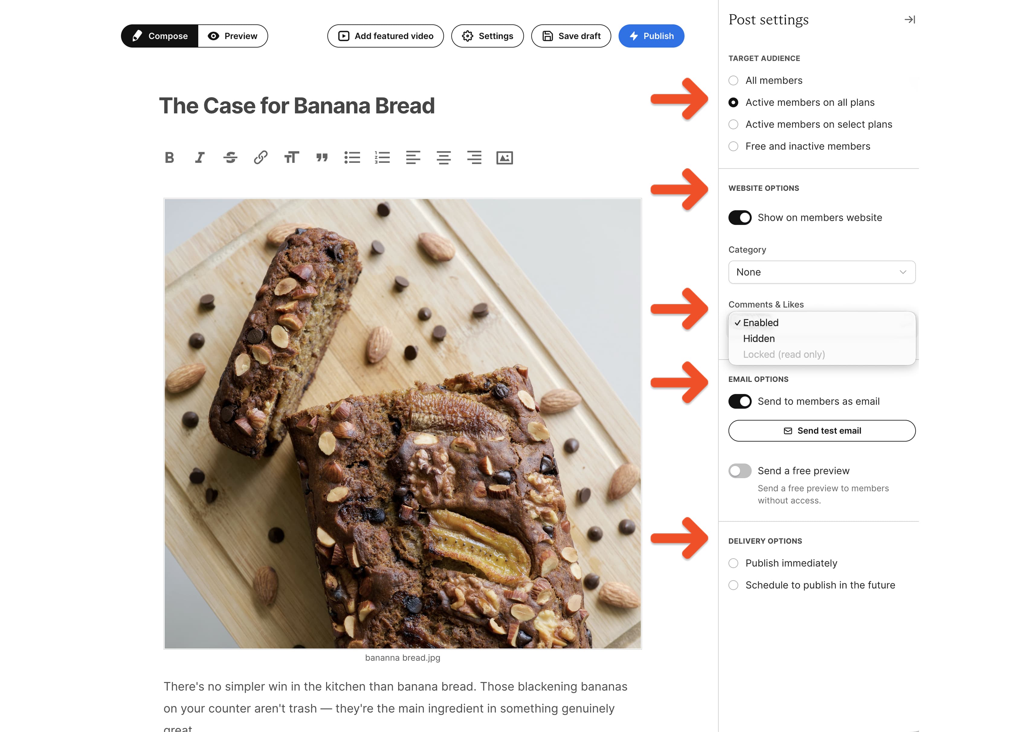 Enable free or paid trials