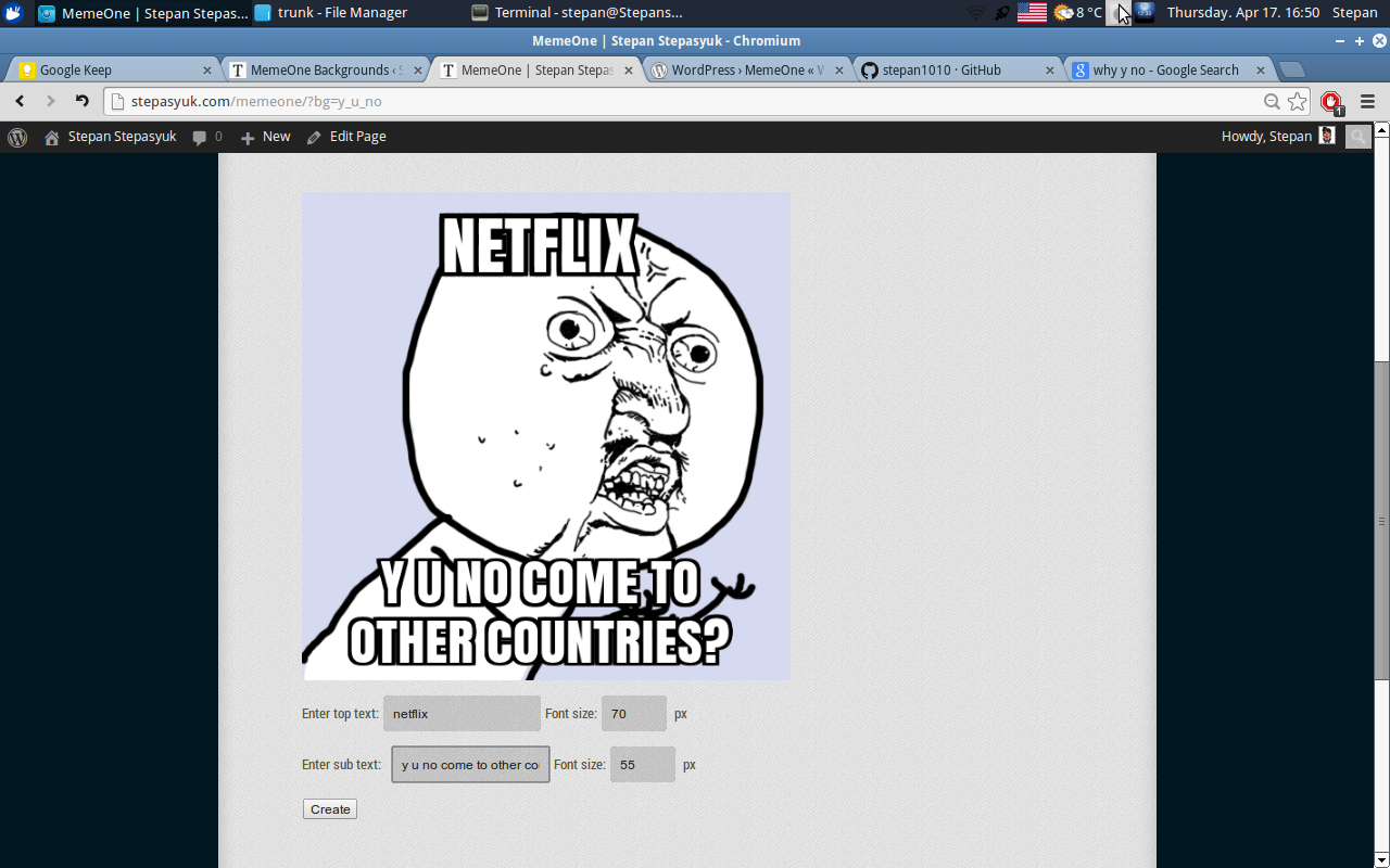 Meme generator