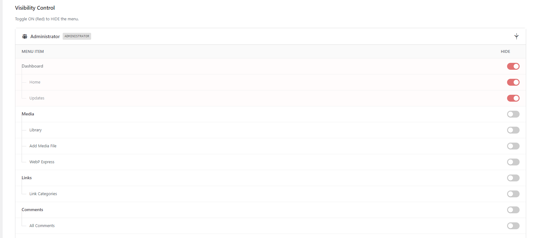 **Developer Lock:** Secure your settings from other administrators.