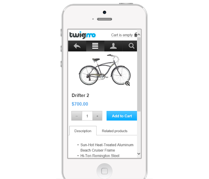 Merchium mobile storefront