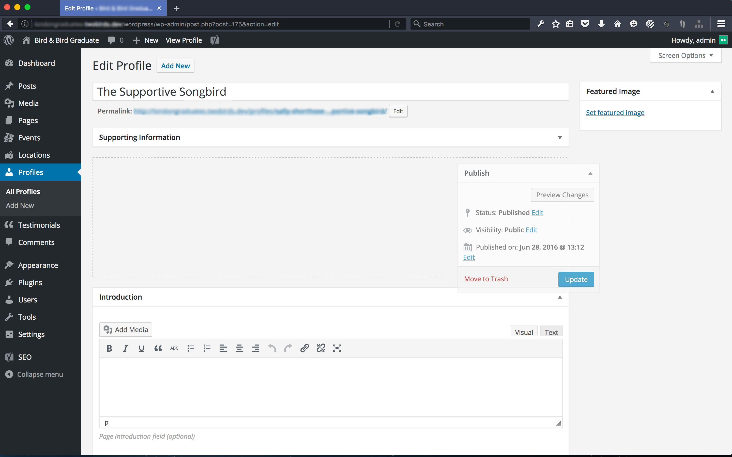 Drag any meta box above the editor
