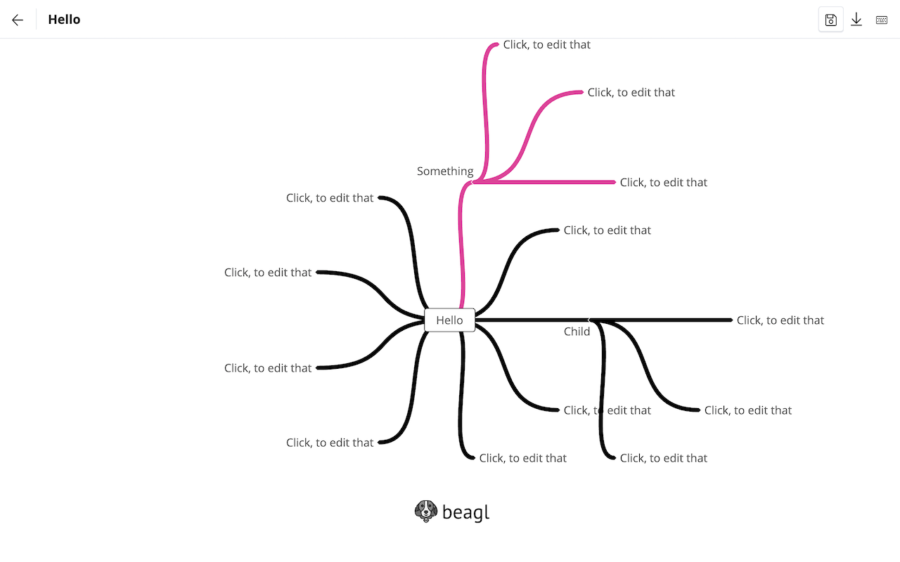 Save everything on WordPress db. Your mind maps will be with you in any time.