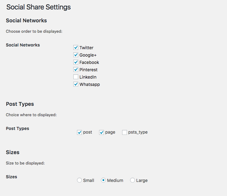 Plugin Settings (1)