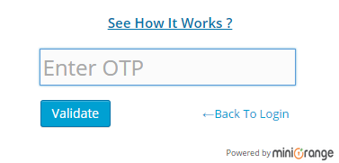 OTP Login Screen ( OTP over SMS, Phone Call Verification, Soft Token, Google Authenticator ) (2FA/OTP)