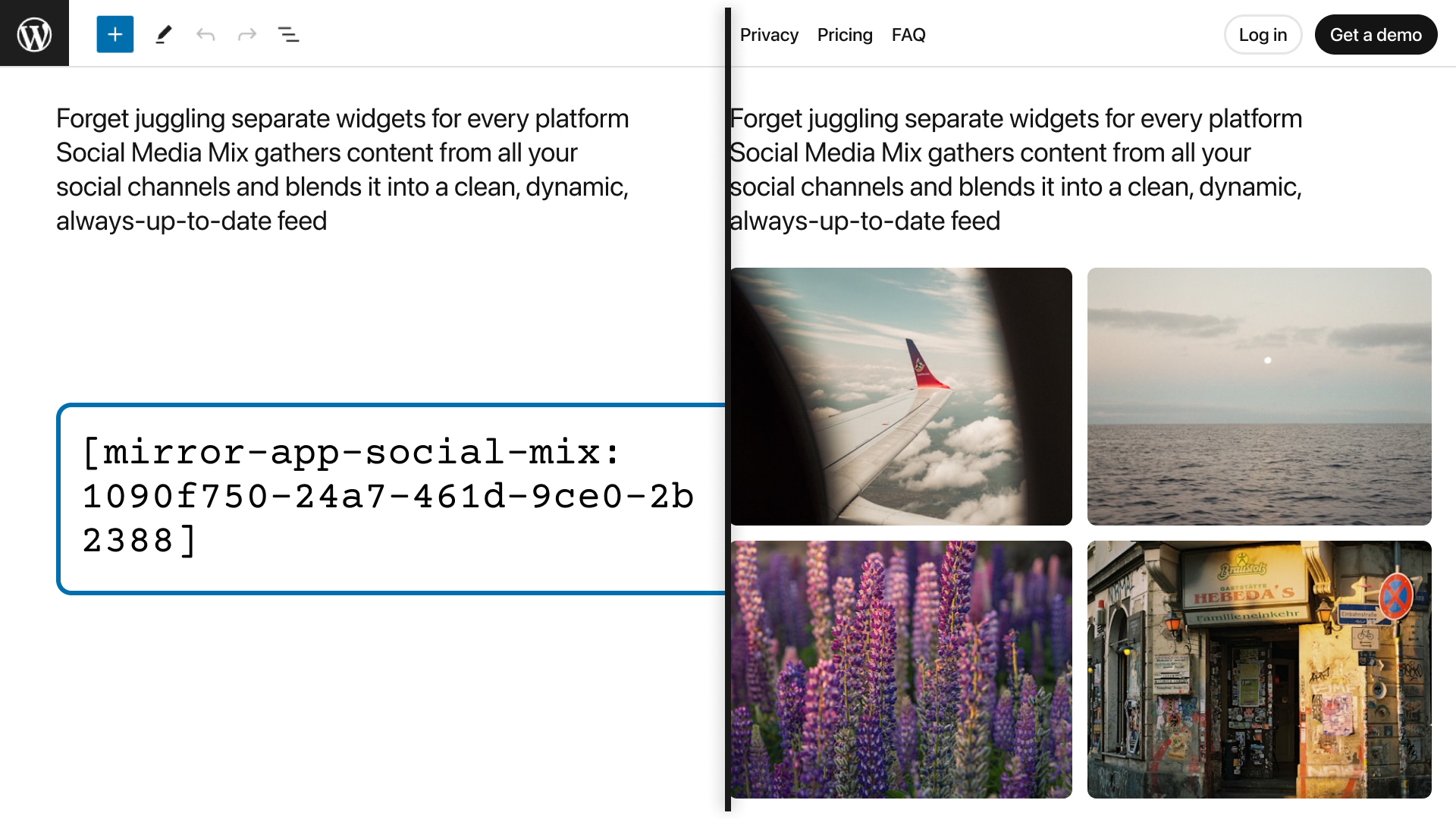 Show/Hide Moderation toggle