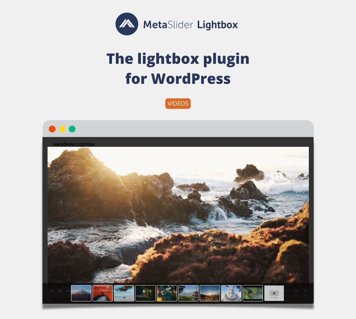 MetaSlider Lightbox can show thumbnails for multiple images