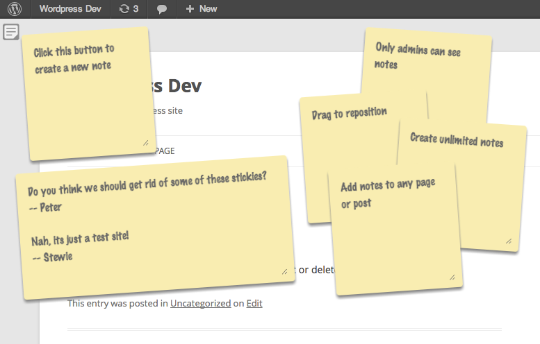 Sticky Notes