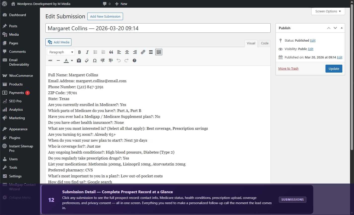 Step 3: Needs & Concerns — multi-select qualification questions