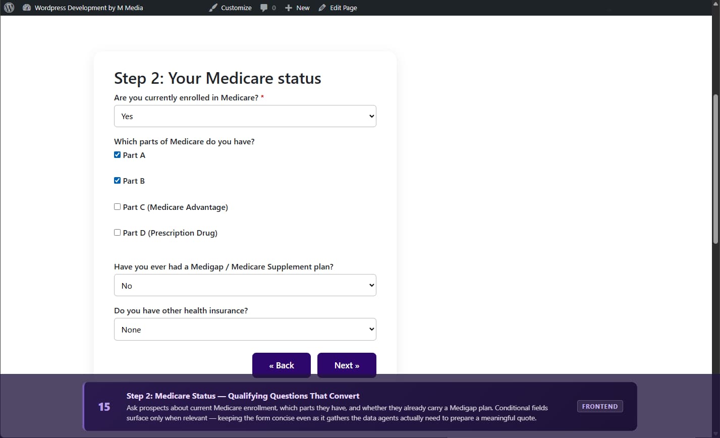 Progress Bar — visual completion indicator