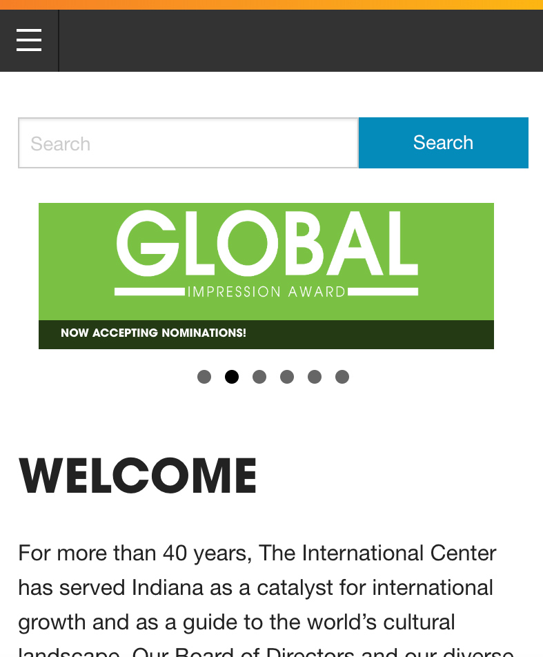Example of slider on phone.