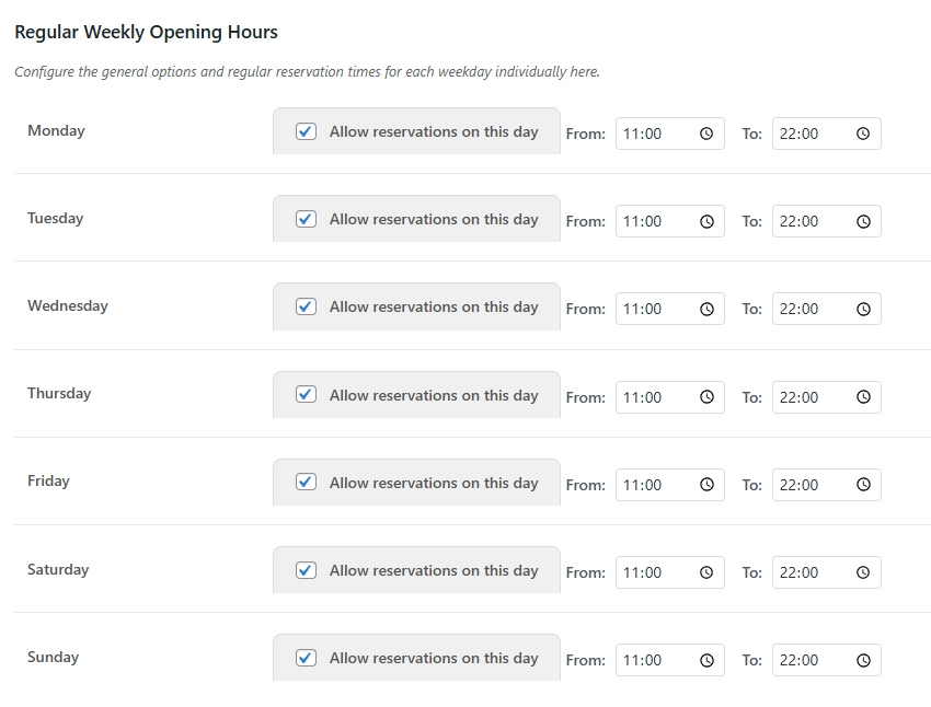 The language selection with 9 supported languages.