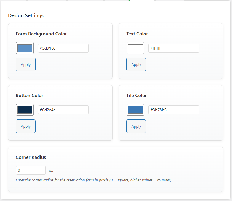 The calendar subscription settings for iCal feed. (Pro)