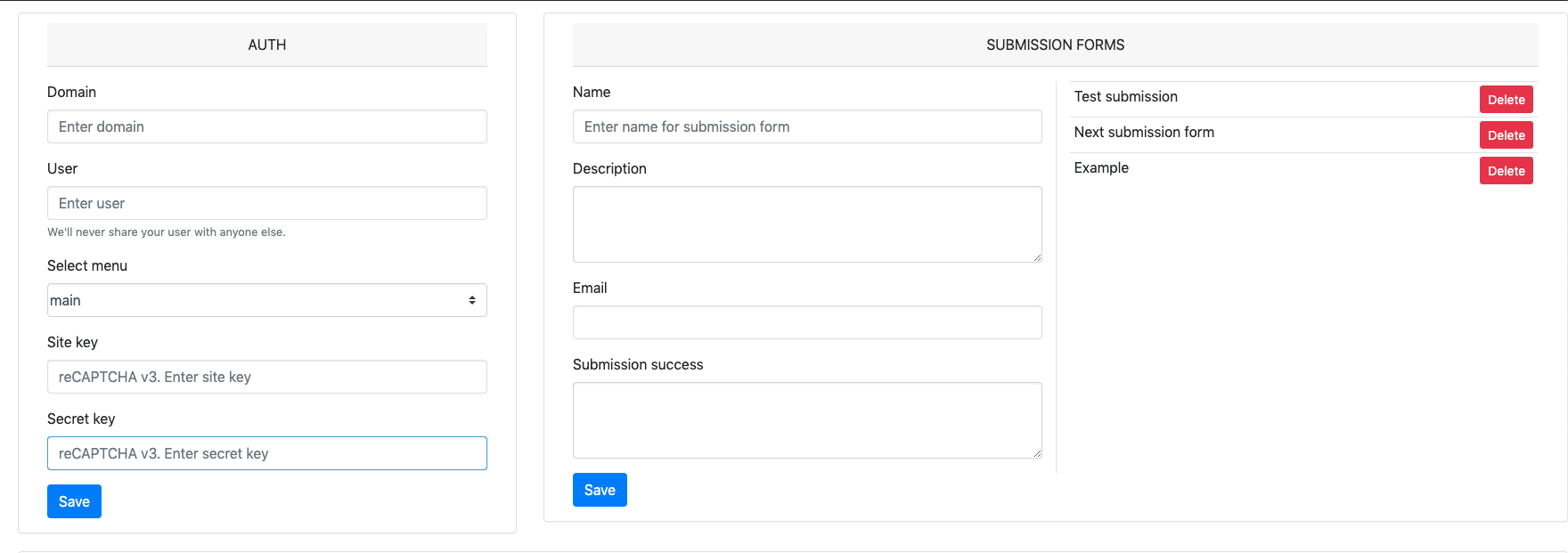 This is the administration page of this plugin.