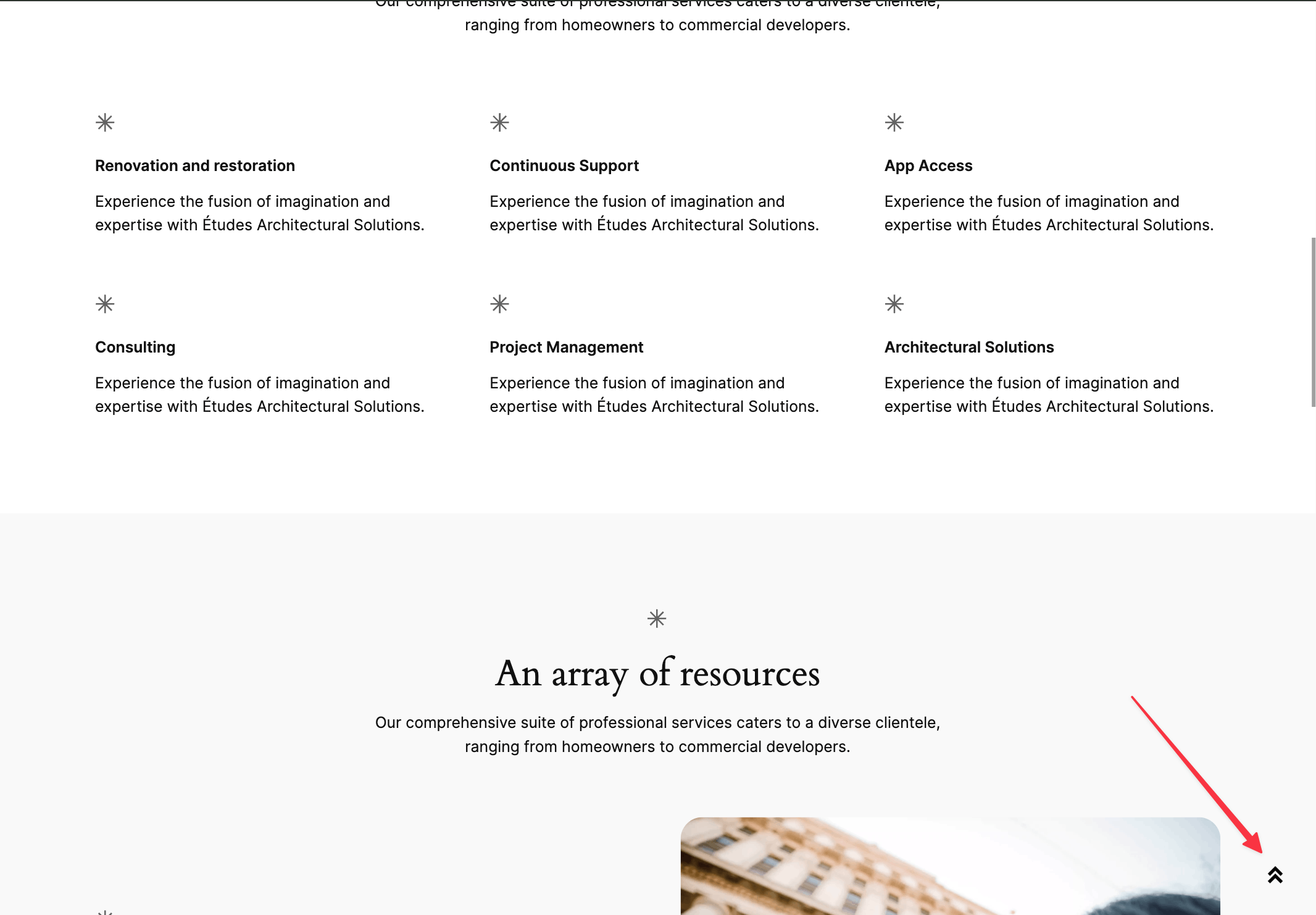 Frontend scroll to top button. screenshot-2.png