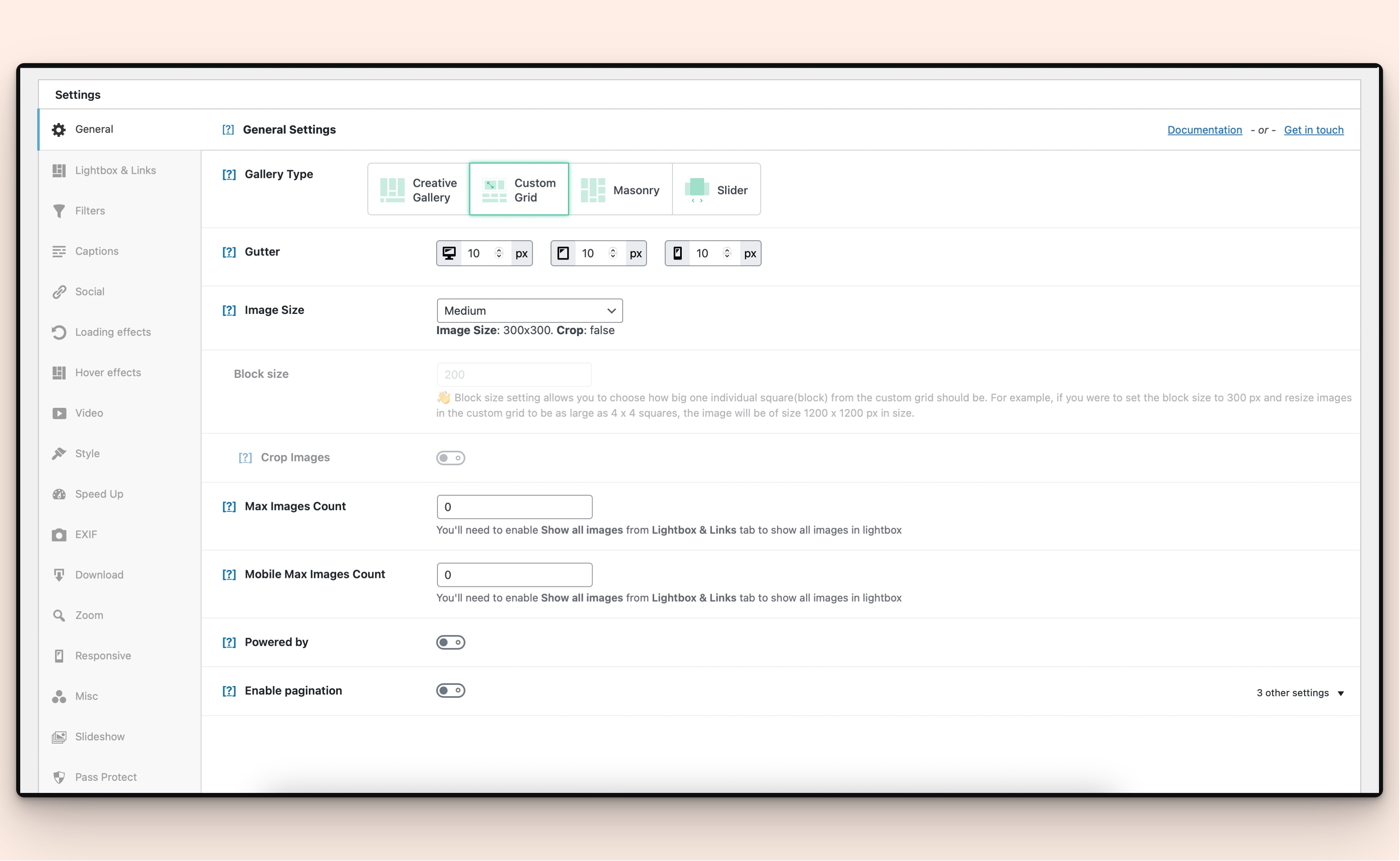 Custom Grid – Helper Grid