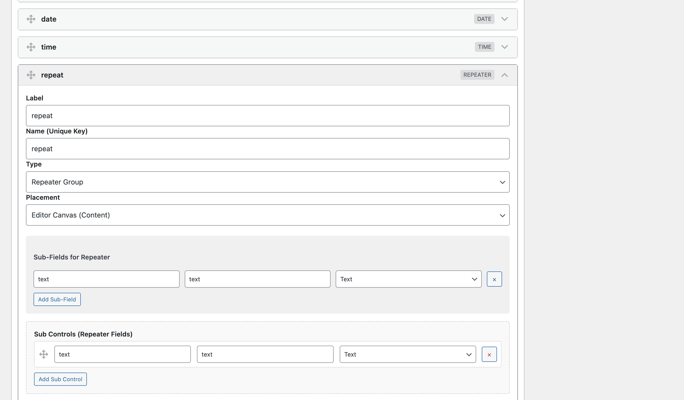 **Block Editor** - Create blocks with syntax-highlighted code editors for HTML, CSS, and JavaScript