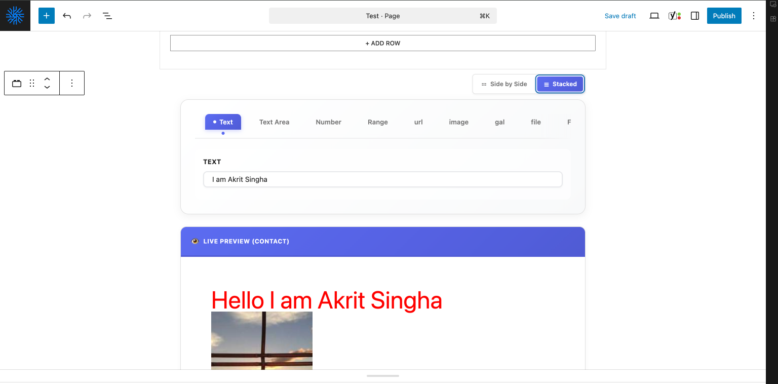 **Gutenberg Integration** - Your custom blocks appear in the native WordPress block inserter