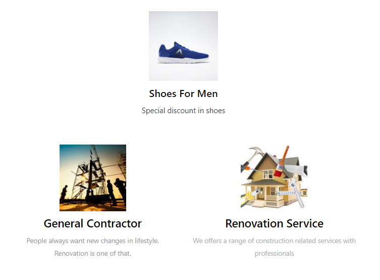 Infobox: Showcase your services and information about your business