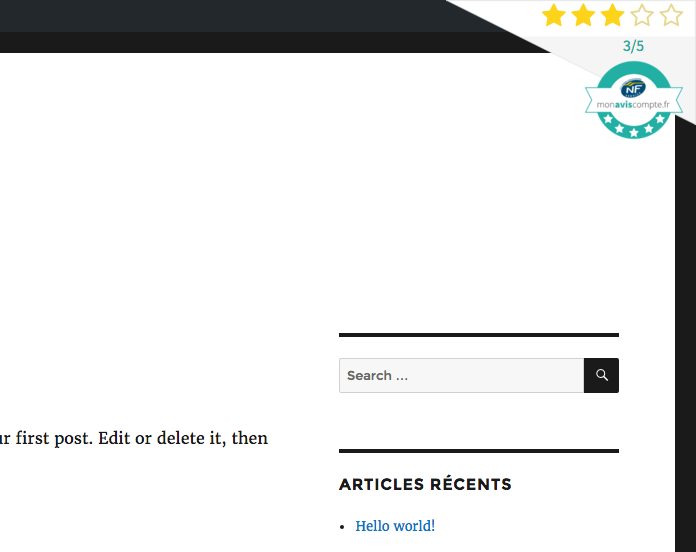 The widget will display automatically on each page of your website. Each product page will also get their own widget.