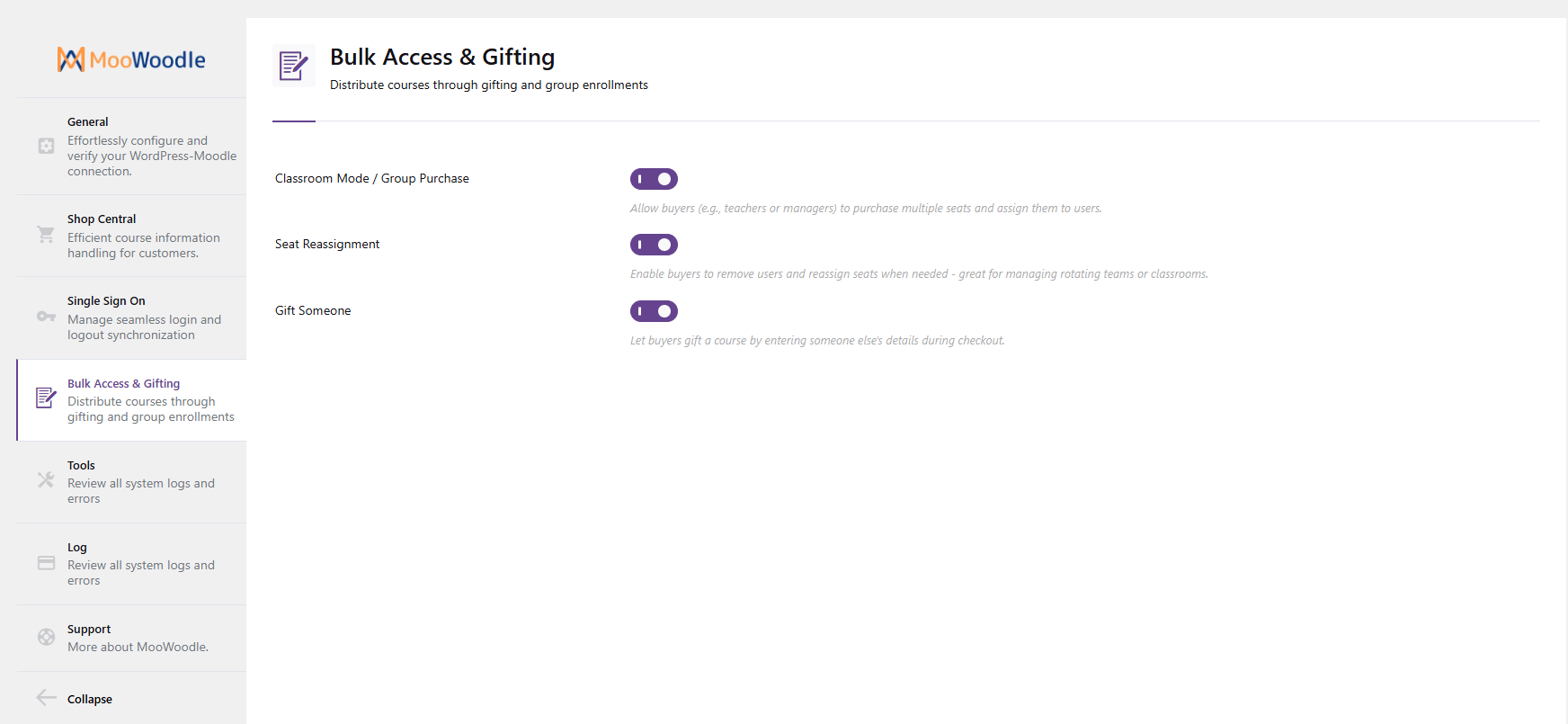 Click "Sync Now" to import all cohrt, categories, images, and other content from your Moodle site.