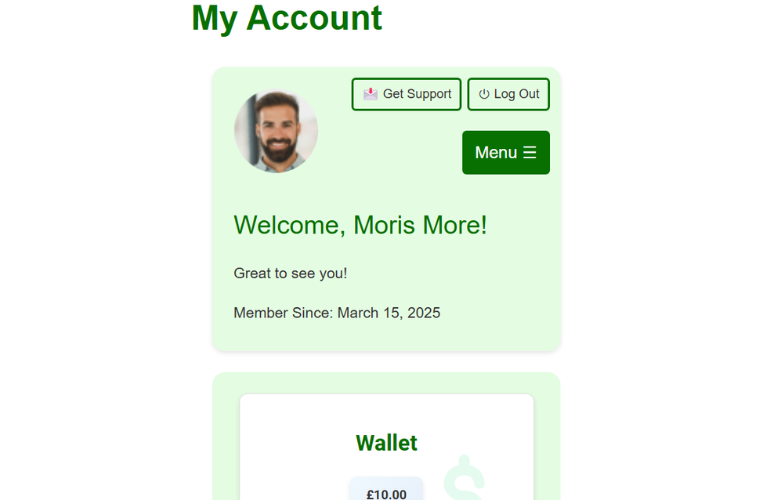 Mobile menu