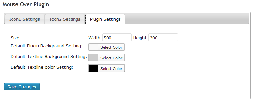 screenshot-3.png   Plugin Setting tab: Set plugin size,  plugin and text area background color and text color.