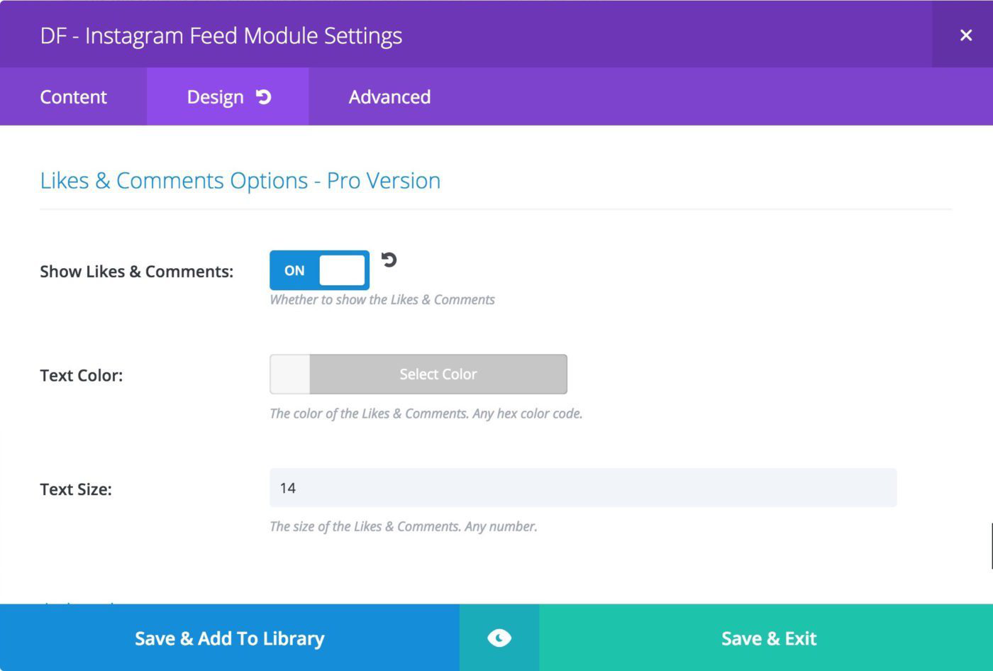 Instagram Feed Post Filtering Options