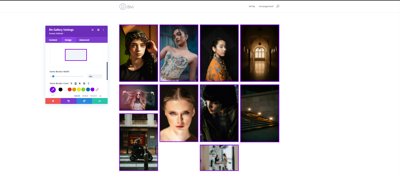 Hover effects preview